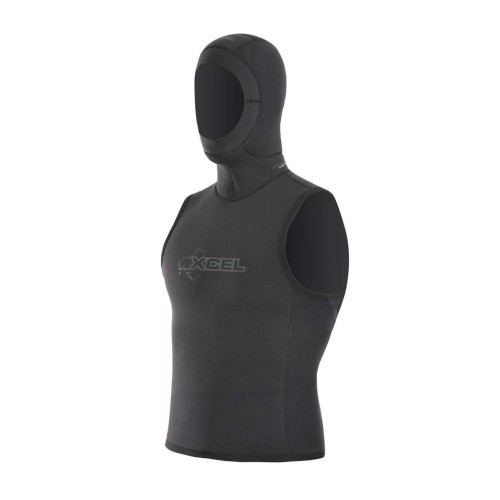 Neopreno de surf Xcel Thermoflex Hooded Vest 6/5/4mm Black