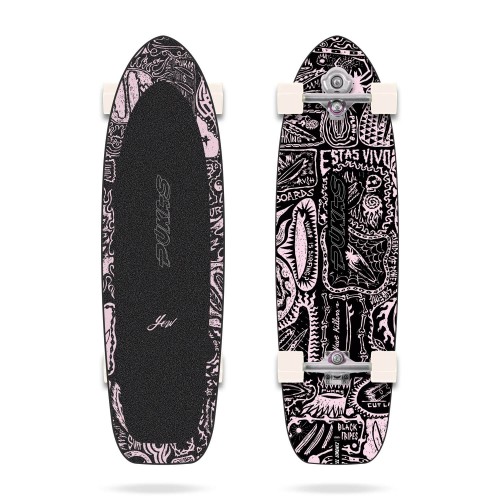  Yow Dark 34.5" Pukas X Surf Skateboard