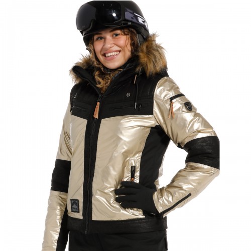 Chaqueta de snowboard Rehall Hannah-R Gold