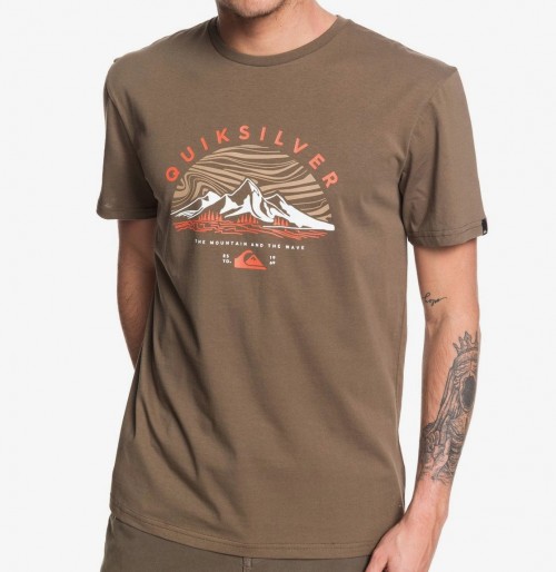 Camiseta Quiksilver Dunescape Crocodile