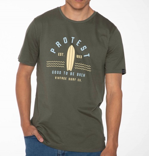 Camiseta Protest Berry Tee Spruce