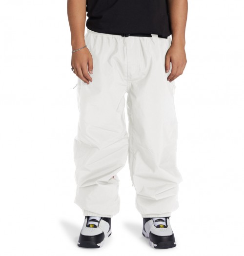 Pantalones de snowboard DC Shoes Primo Pant Blanc De Blanc