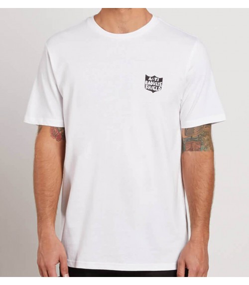 Camiseta Volcom Ozzie Basic Tee White