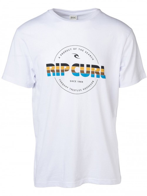 Camiseta Rip Curl Bigmama Circle Tee Optical White