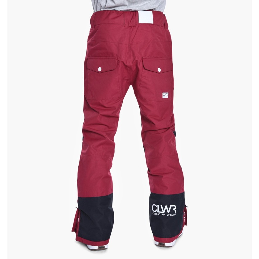 Wear Colour Core Pant Burgundy | Pantalones de snowboard | Desssliza3