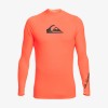 Quiksilver All Time LS Youth Fiery Coral