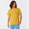Rip Curl Down The Line Tee Mustard Gold