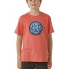 Rip Curl Filgree Tee Boy Hot Coral