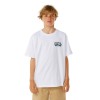 Rip Curl Skull Slob Tee Boy White