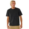 Rip Curl SWC Land Lines Tee Washed Black