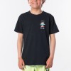 Rip Curl The Search Tee Boy Washed Black