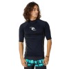 Rip Curl Waves UPF Perf S/S Black