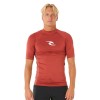 Rip Curl Waves UPF Perf S/S Red