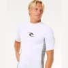 Rip Curl Waves UPF Perf S/S White