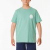 Rip Curl Wetsuit Icon Tee-Boy Dusty Green