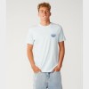Rip Curl Wettie Passage Icon Tee Glacier Blue