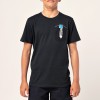 Rip Curl What's In My Pocket Tee Boy Black