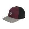 Volcom Full Stone Hthr Flexfit Hat Pistol Punch