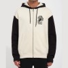 Volcom Watanite Zip Fleece Dirty White