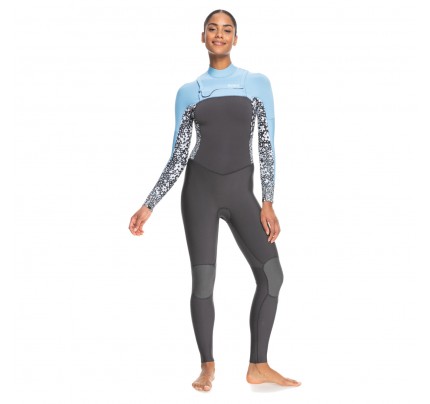 Billabong Traje Neopreno Manga Larga Cremallera Trasera Synergy 4/3 mm Niña  Azul