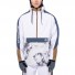 Chaqueta de snowboard 686 Mns Waterproof Anorak White Clrblk