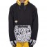 Sudadera de snowboard 686 Mns Waterproof Hoody Sketchy Tank