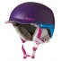 Casco de snowboard Bern Muse Eps Satin Purple Retro Graphic W/White Liner