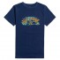 Camiseta Billabong Arch Crayon Tee Boy Denim Blue