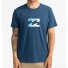 Camiseta Billabong Team Wave Tee Denim Blue