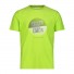 Camiseta CMP Man T-Shirt 39T6547 Lime Melange
