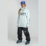 Sudadera de snowboard Colour Wear U Bowl Hood 2.0 Light Turquoise
