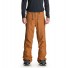 Pantalones de snowboard DC Relay Waxed Leather Brown