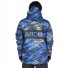 Chaqueta de snowboard DC Shoes Propaganda Jacket Angled Tie Dye Royal Blue-1