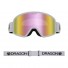 Gafas de snowboard Dragon DR DXT OTG White/Pink Ionized-1