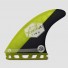 Quilla de surf Feather Fins Athlete S. Single Tab Jonathan Yellow