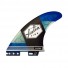 Quilla de surf Feather Fins Carbon Flex Click Tab Blue-1
