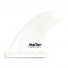 Quilla de surf Feather Fins Ultraglass Soft Single Tab White