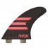 Quilla de surf Feather Fins Ultralight Epoxy HC Click Tab Black/Pink