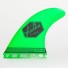 Quilla de surf Feather Fins Ultralight Single Tab Green