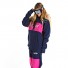 Sudadera de snowboard Lekker Snow Tall Hoodie 10K Navy/Pink-1