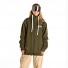 Sudadera de snowboard Lekker Snow Tall Hoodie 10K Olive Zipper-1