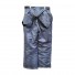 Pantalones de snowboard Longboard Suspenders Pants Blue Denim-1