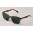 Gafas de sol Mr Boho Lemarais Cheetah Tortoise Dark Green Lenses 2016-1