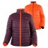 Chaqueta de snowboard Newwood Donia Burdeos/Salmon