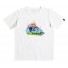 Camiseta Quiksilver Classic In Fire SS Tee White