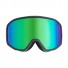 Gafas de snowboard Quiksilver Harper Black/Clux Ml Green-1