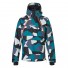 Chaqueta de snowboard Rehall Buck-R Camo Teal Green