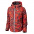 Chaqueta de snowboard Rehall Downlook Jacket Erica-R Girls Flowers Orange