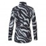 Camiseta de snowboard Rehall Mandy-R Skipully Black Zebra-1