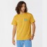Camiseta Rip Curl Down The Line Tee Mustard Gold
